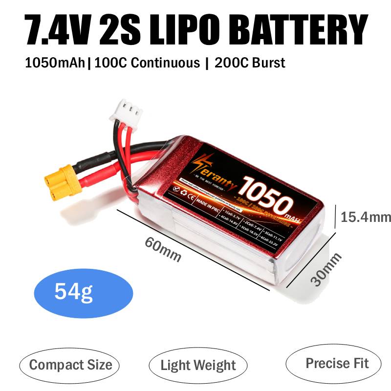 2PCS Baterai Lipo RC 1050mAh 2 - Drone Battery 3S ulasan dan harga